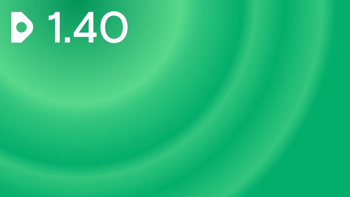 What's new? v 1.40