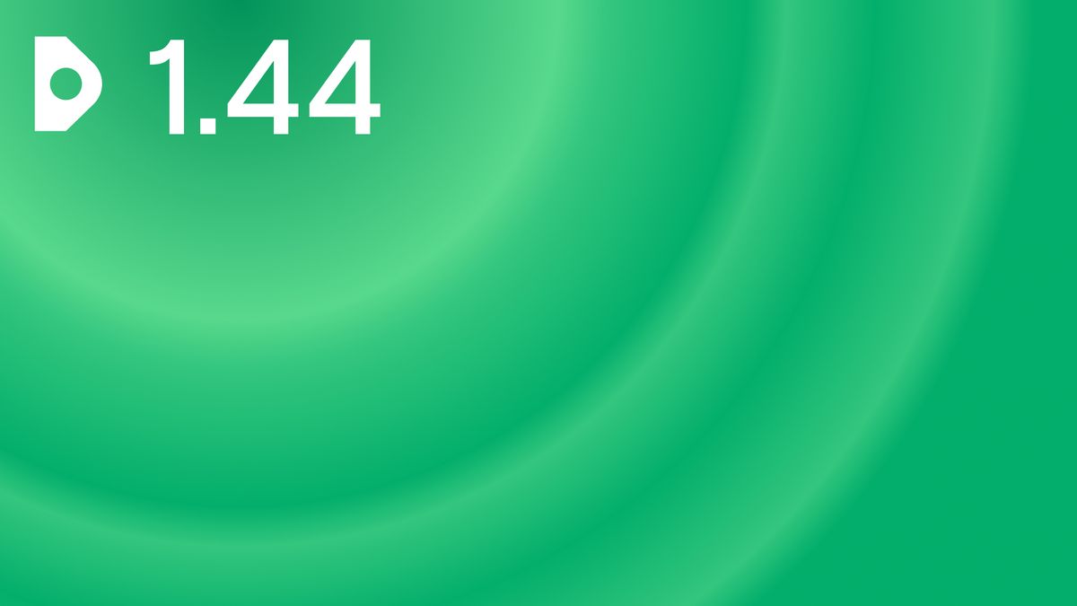What's new? v 1.44
