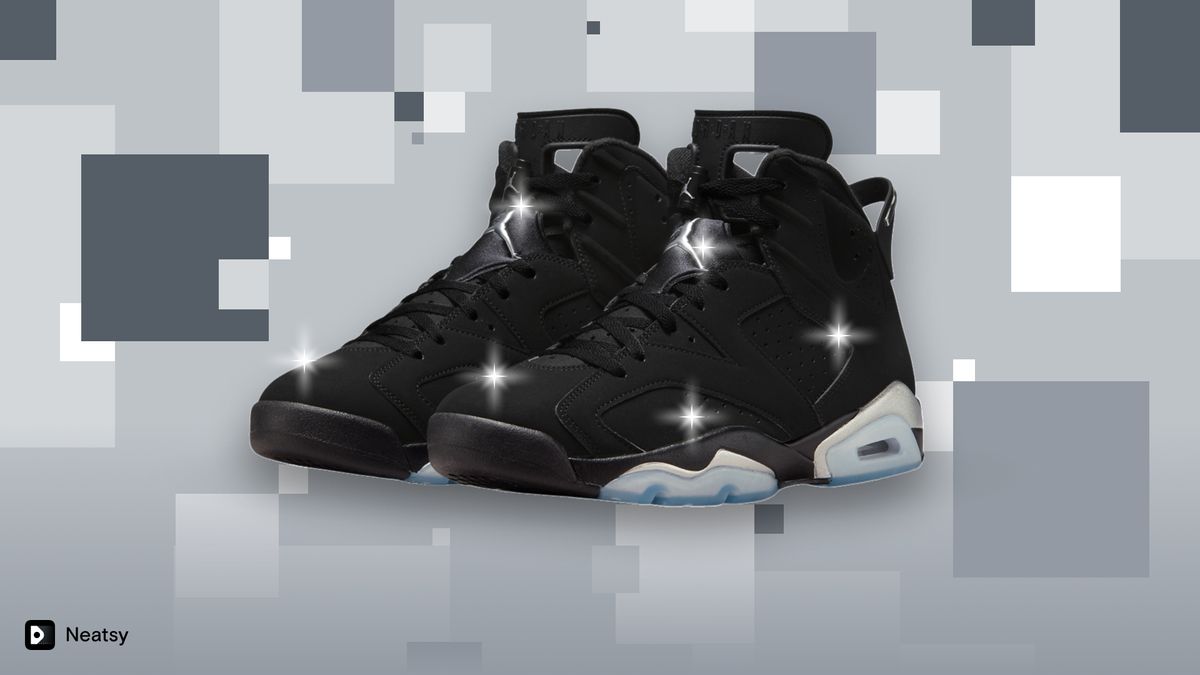Air Jordan 6 "Black Chrome"