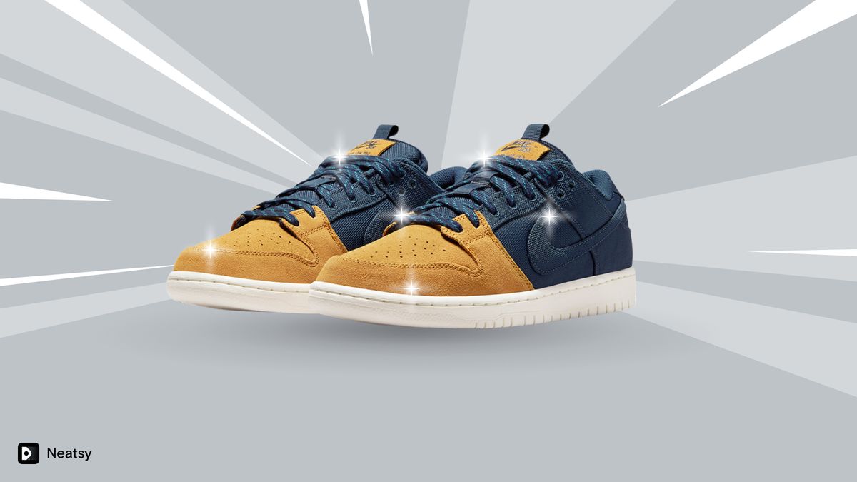 Nike SB Dunk Low "Midnight Navy/Desert Ochre"